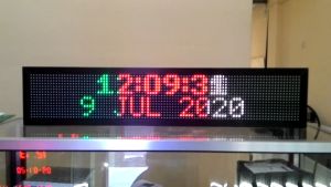 Jadwal Sholat 20x100cm GPS Mix Warna Wifi Android