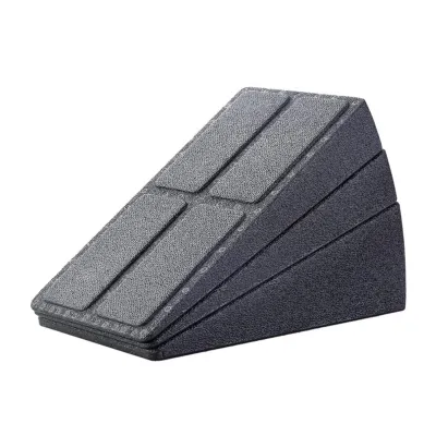 3 Pack Squat Wedge Incline Board Adjustable Angles Foot Stretching Block Leg Stretcher and Fascia Stretcher for Calf Stretching
