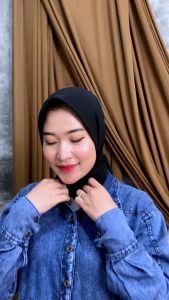 Gamis Jeans Alea Maxi Dress/ Dress Jeans  / Baju Muslim / Pakaian Wanita Model Terbaru