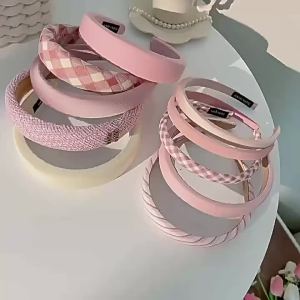 3pcs Multicolor Simplicity Elegant Fabric Headband for Women Face Wash Hair Band Fashion Girls Hair Accessories