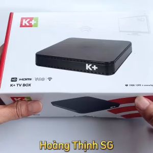 Tv box K+ xem qua wifi internet không cần lắp đặt tặng 1 tháng thuê bao K+ Premium+ xem full kênh