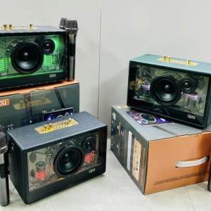 รุ่นใหม่ล่าสุด ลำโพงบลูทูธไร้สาย SK-2066Aมีสายสะพาย แถมไมค์ลอย2อัน ตู้โปร่งใส 30W พร้อมส่ง