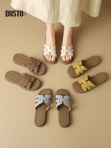 DUSTO | Flat Outdoor Aesthetic Comfortable Beach Slipper