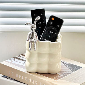 กล่องเก็บของเซรามิกสำหรับตู้แอร์ กล่องเก็บของสำหรับโต๊ะกาแฟในห้องนั่งเล่น กล่องเก็บของสำหรับแปรงแต่งหน้า กล่องเก็บของสำหรับห้องทำงาน กล่องเก็บของสำหรับปากกา กล่องเก็บของสำหรับตกแต่งบ้าน