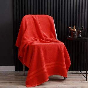 1/2/3PCS 35x75cm 80x160cm Red Cotton Towel Luxury Super Absorbent Quick-Drying Large Bath Towels Gift Bathroom Towel Bath Sheets