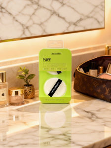 VANTOBEST แปรงแต่งหน้าแบบอัดฟองน้ำขนไหปลาร้าสำหรับแต่งหน้าแบบไร้รอยต่อ แป้งฝุ่น แป้งอัดแข็ง แป้งฝุ่น สำหรับผู้เชี่ยวชาญ