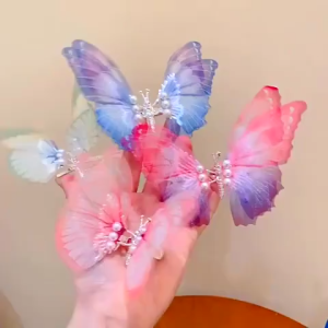 Cute Moving Butterfly Hair Clips for Kids Baby Hair Accessories for Girls Hair Pins for Kid