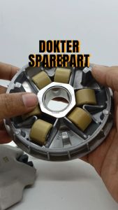 KOJ PAKET 2 (HEMAT) KIPAS RUMAH ROLLER ASSY + KIPAS RUMAH ROLLER GENIO / BEAT / CVT / KIPAS / KIRIAN