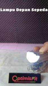 Lampu Depan Sepeda LED Rechargeable Bisa Di Cas Ulang USB