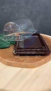 Mika Bolu Gulung BG 155 Isi 25 Pcs – Tray Mika Brownies Roll Cake Mika Kue Bening