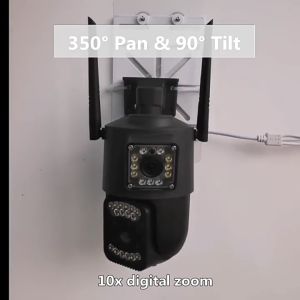 Beli 1 ambil 1 HD 1080p V380 pro wireless dual luar kalis air 360 CCTV dengan audio dan pembesar suara sambungkan efon IP kamera keselamatan WiFi CCTV camera untuk rumah warna penuh kamera pengawasan penglihatan malam