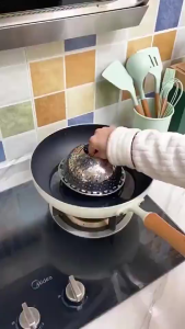 Thickening Folding Steamer Basket Stainle Steel Collapsible Vegetable Steamers Expandable to Fit Various Size Pot