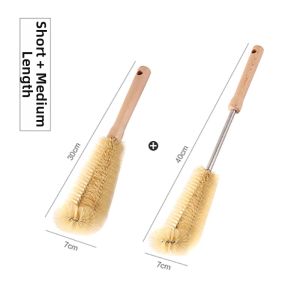 Cup and Machine Cleaning Brush Long Handle