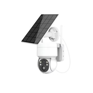 4MP Solar Two-way Audio Band Cell WiFi PTZ Camera PIR Motion Detection Video Surveillance 4X Digital Zoom Color Night Vision