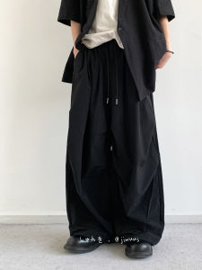 Quần Ống Đứng Ống Rộng Mỏng Mùa Hè Phong Cách Nhật Bản Thường Ngày Cho Nam Quần Dài Thường Ngày Thoải Mái Đa Năng