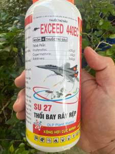 THUỐC TRỪ SÂU RẦY EXCEED 440 EC - CHUYÊN TRỊ SÂU ĐỤC THÂN - SÂU KHOANG-BỌ TRĨ- RẦY- RẸP- NHẸN ĐỎ- KIẾN HẠI CÂY TRỒNG