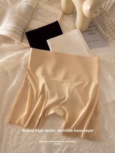 miiow | Catwoman Seamless Safety Pants Women Summer Ice Silk Thin Anti-Light Non-Rolling Edge Foundation Skin Underwear Two-In-One