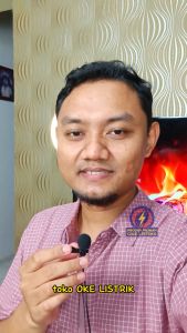 OKE LISTRIK | MIC KLIP CLIP ON 3.5MM HP LAVALIER LAV MICROPHONE MIKROFON LAPTOP KAMERA YOUTUBER TIKTOK PANJANG MURAH