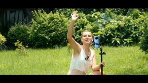 BOYA BY-XM6-K2 Wireless Lavalier Microphone Portable Audio Video Recording Mic with Charging Case for Smartphone Camera