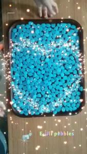 JOSDIOX Grow in The Dark Pebbles: Outdoor Garden Pebbles & Luminous Decorative Rocks