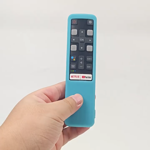 Silicone Remote Control Cover Case for  TCL RC802V FMR1 FNR1 FLR1 Anti Slip Protective Case