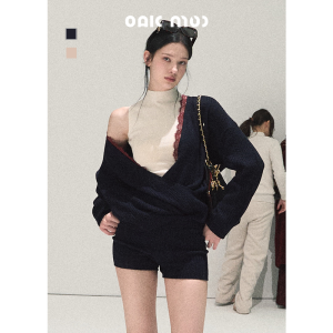 OAKMOO | Bộ Áo Sweater Lụa Len Phong Cách Thông Thái Mát Mẻ