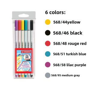 Stabilo | Watercolor Drawing Set for Children Washable Dual-Tip Watercolor Pens