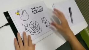 **【Ready Stock】Papan Tracing Board A3 & Papan Jiplak Gambar LED**