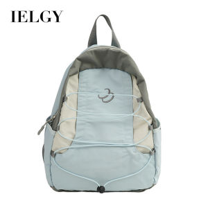 กระเป๋าเป้สะพายหลังนักศึกษากระเป๋าเป้สำหรับการเดินทางกลางแจ้งกีฬาเข้ากับทุกชุดสีคมชัดของ IELGY