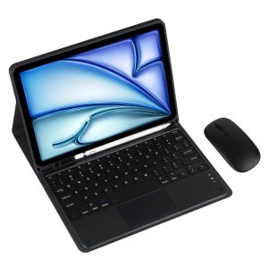 Keyboard Case & Mouse for Samsung Galaxy Tab A9 SM-X110/X115/X117 8.7inch Removable Wireless Keyboard Cover Built in S Pen Holde