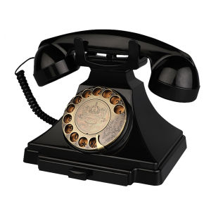 Retro Landline Telephone Corded Antique Phone Vintage 1930s Rotary Dial Home Decor Phone Old Fashion Decorative House Phones