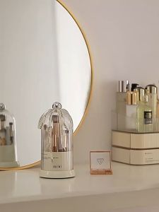 Royal Makeup Brush Storage Makeup Brushes Holder 360° Rotary Makeup Brush Organiser Stationary Storage Bekas Simpan Berus Kosmetik 化妆刷收纳 眉笔收纳