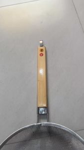 Vợt Xóc MìVợt Chiên inox Cán Gỗ
