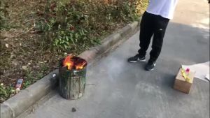 Bình chữa cháy ô tô bình cứu hỏa ô tô xe máy văn phòng