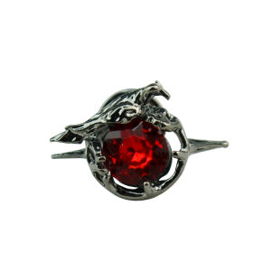 Game Love and Deepspace Sylus Decoration Crow Necklaces Badge Steel Pendant Necklace For Women Men Accessories Gift