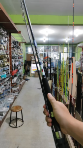 Joran GTech NANGGALA Joran Popping Joran Panjang 3Meter Sambung 2 Ring Fuji