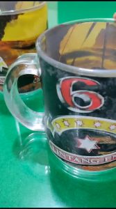 Riject Asbak dan gelas ex cacat produk kesan jamuran ato sablon mblobor