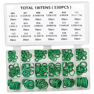 O-Ring Assortment Kit Set Nitrile Rubber High Pressure O-Rings NBR Sealing Kit for Plumbing Automotive and Faucet Repair O-Rings