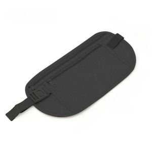 Portable Running Waist Bag Invisible Anti-theft Money Belt Hidden Wallet Pouch for Outdoor Sports Travel