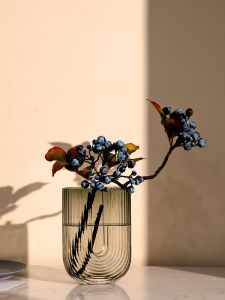 Hộp Đựng Hoa Thủy Tinh Trong Suốt Phong Cách Scandinavia Đồ Trang Trí Nhà Phòng Khách Bàn Ăn Hoa Nhân Tạo Phong Cách Hiện Đại Tối Giản