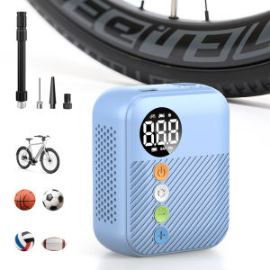 Máy Bơm Lốp Xe Đạp Điện Mini Carsun 150PSI Không Dây Di Động Tích Hợp Pin Sạc 480mAh Và Màn Hình Kỹ Thuật Số Dành Cho Xe Đạp