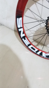 wheelshet sepeda 20 inch syte hub jangkrik 8 speed