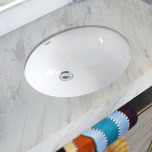 TOTO | Undermount Intelligent Clean Ceramic Oval Basin 470*380mm