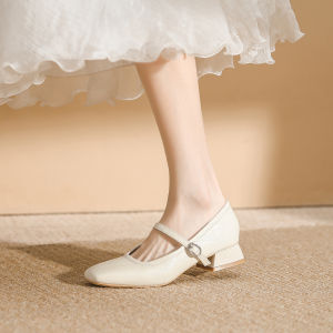 MIFEI | Elegant French Style Mary Jane Heel Shoes