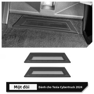 Tesla Cybertruck Tấm Bảo Vệ Lỗ Thông Hơi Ghế Ô Tô ABS Chống Tắc Nghẽn Dưới Ghế Ngăn Chặn Tắc Nghẽn Lưới Bảo Vệ 2 CÁI Phụ Kiện Nội Thất Ô Tô