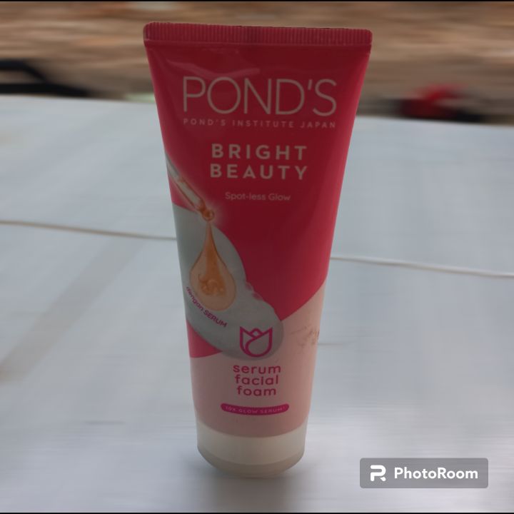 ponds serum facial foam 100 g bright beauty / sabun pencuci wajah ...