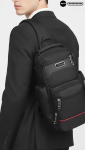 Túi Đeo Chéo Cao Cấp Xbags Apex XB9103 Màu Đen Chống Nước Nhiều Ngăn Tiện Dụng Phom Dáng Cứng Cáp Phong Cách Sang Trọng Cá Tính!