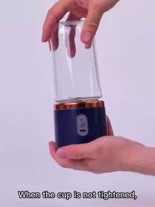 Portable Blender Bottle Electric 6 Blades Multifunction Juice Blender Fresh Juice Smoothie Blender Ice CrushCup Food Processor