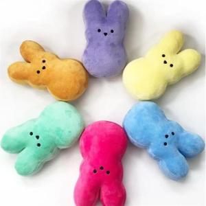 New Cross-Border Peeps Cartoon Rabbit Plush Doll Easter Holiday Toy Soft Stuffed Toys for All Ages Boys Girls Men Women