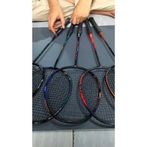 Raket Badminton Yonex & Lining Impor Siap Pakai: Tas & Grip Gratis